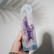 Amethyst Achat Turm 294AA