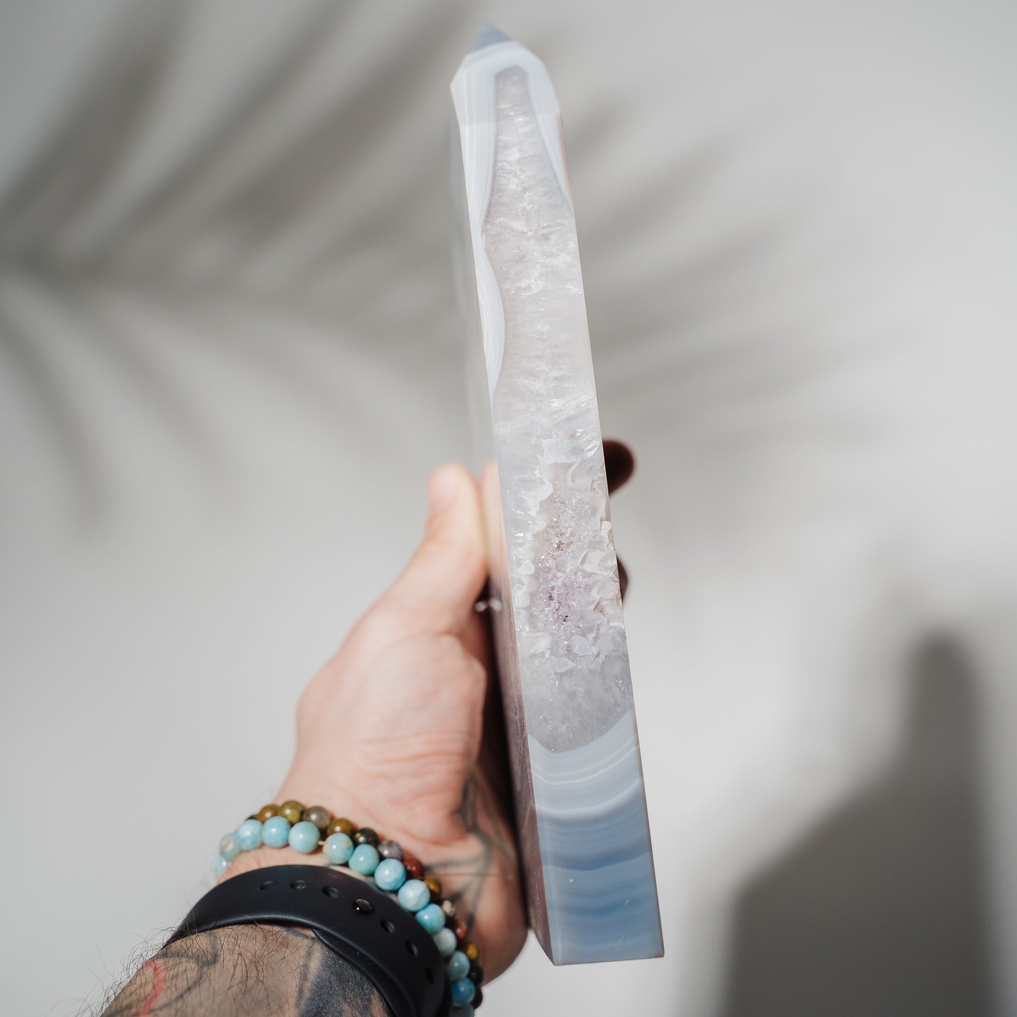 Amethyst Achat Turm 294AA