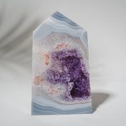 Amethyst Achat Turm 294AA