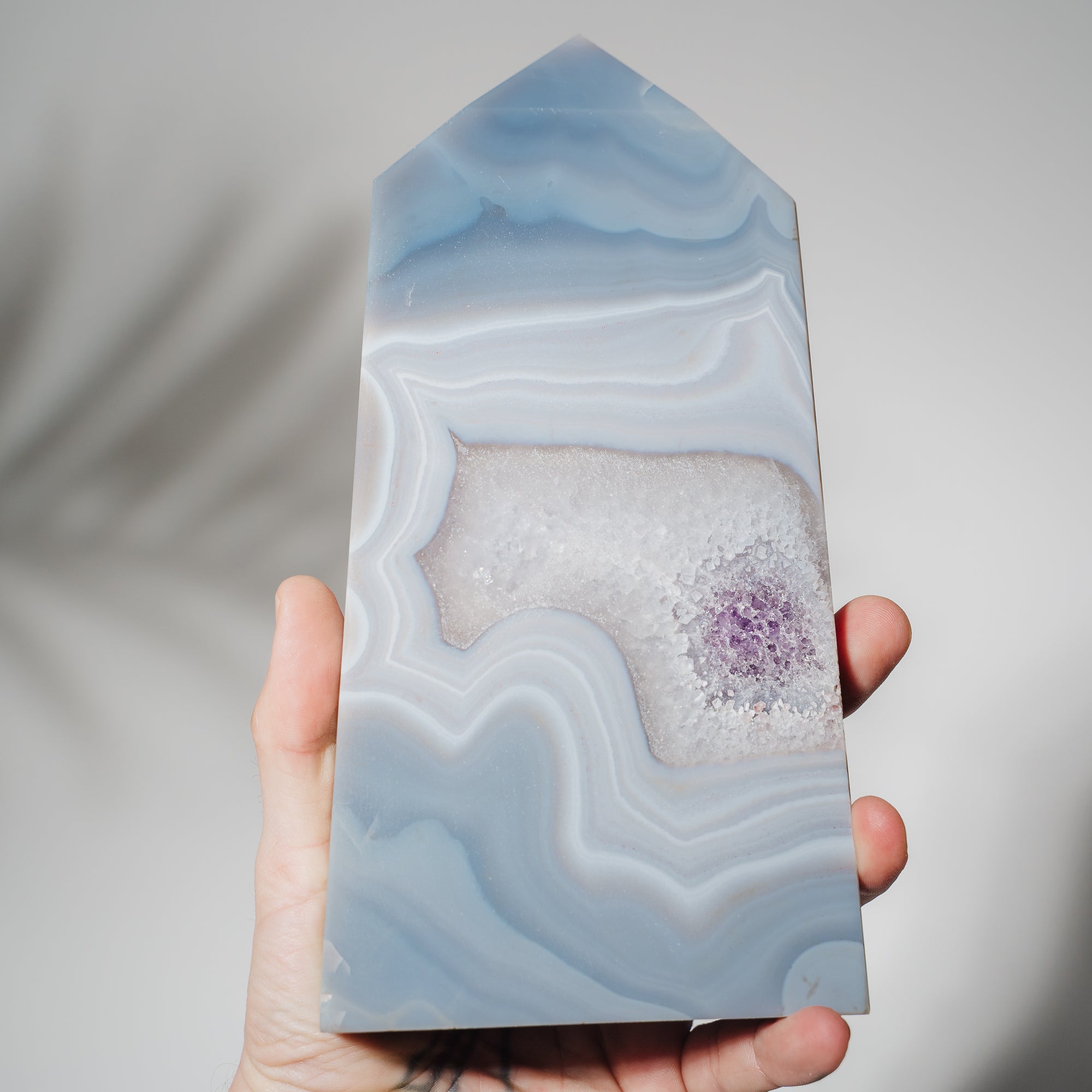 Amethyst Achat Turm 202AA