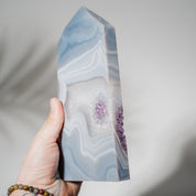 Amethyst Achat Turm 202AA