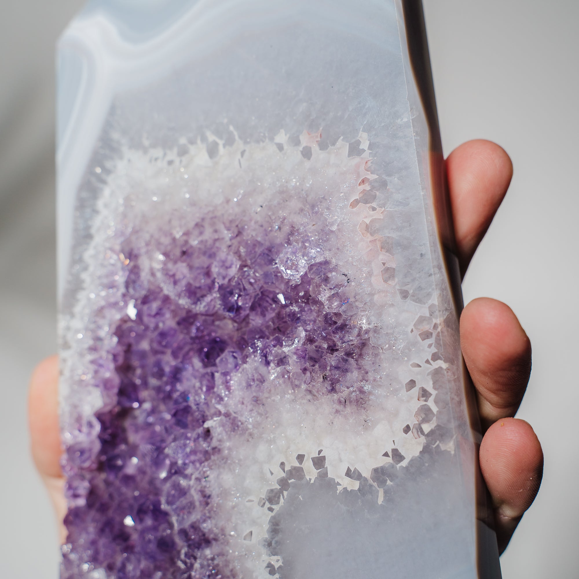 Amethyst Achat Turm 202AA