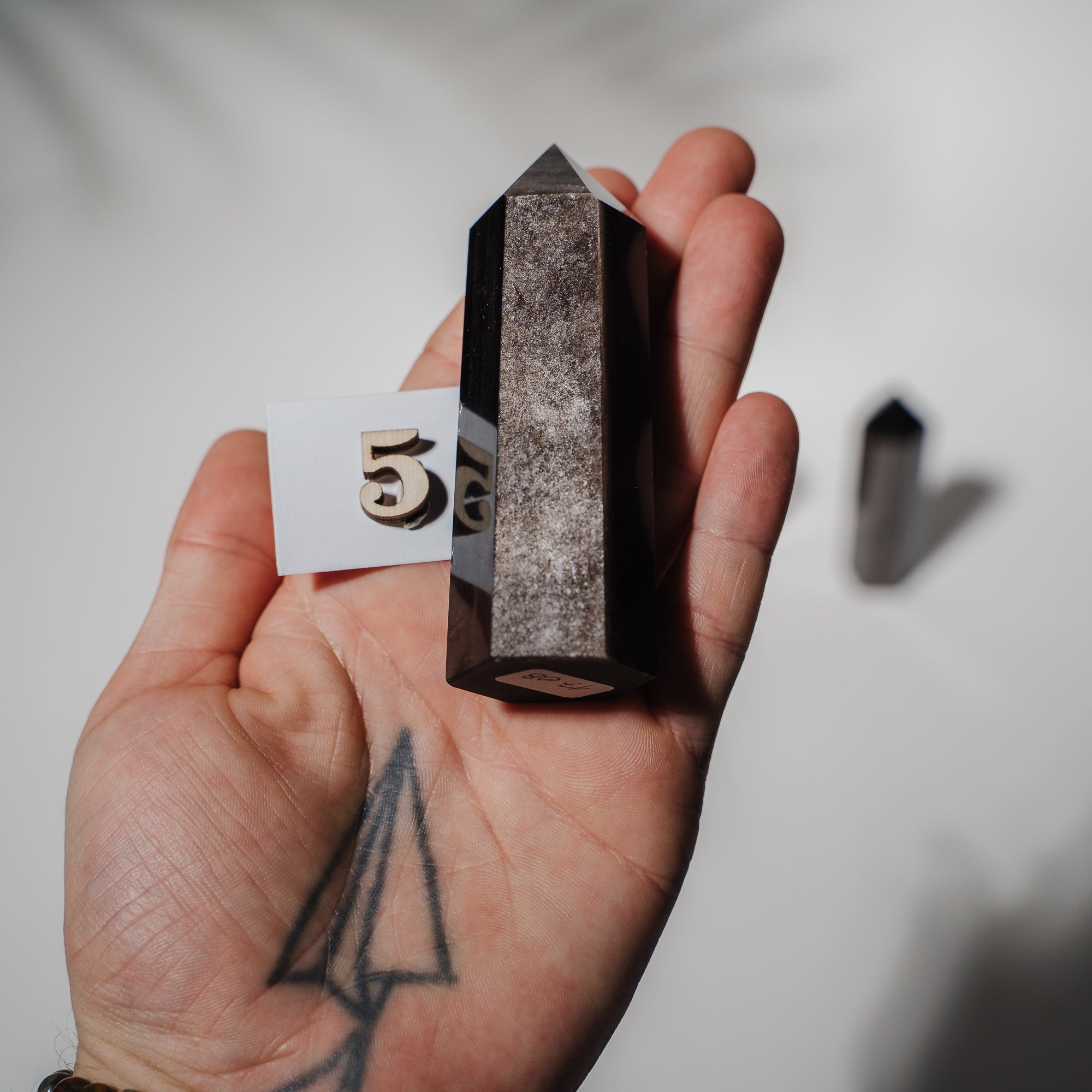 Silberobsidian Türme *suche selbst aus*