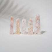 Pinke Amethyst Türme *suche selbst aus*