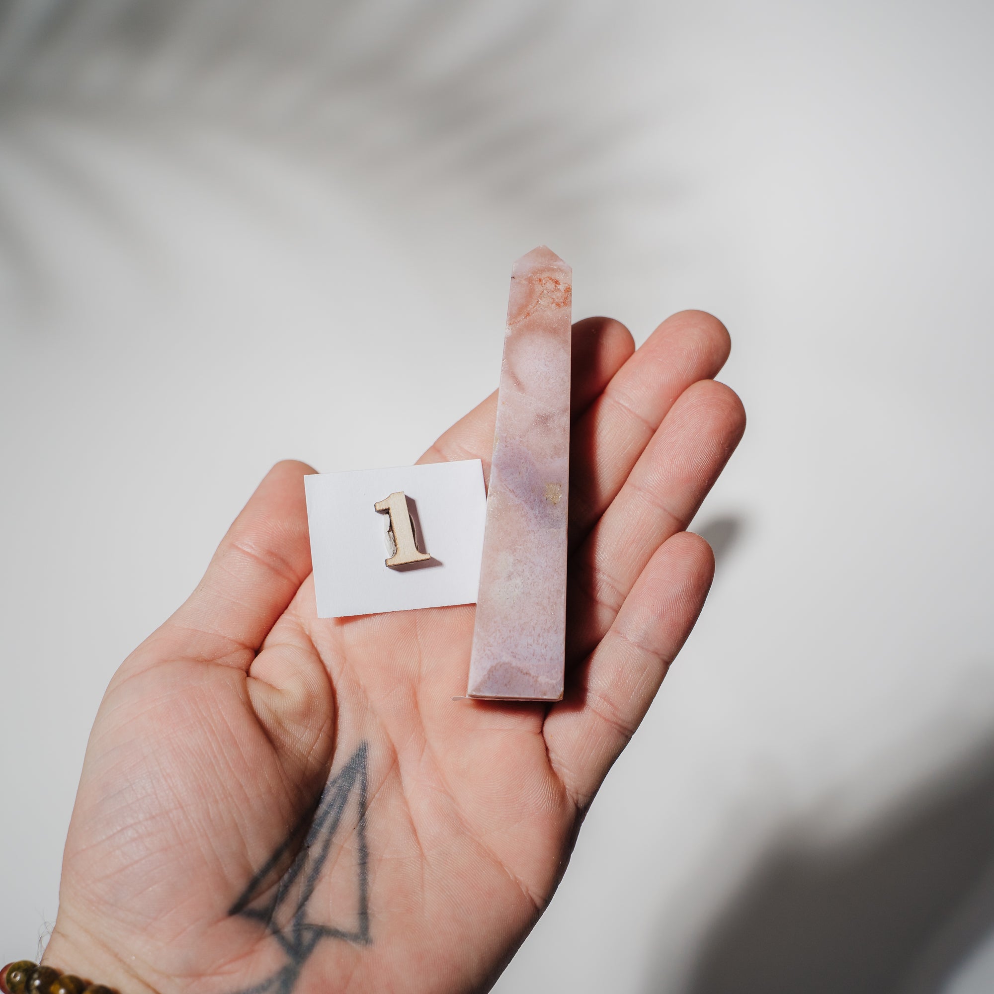 Pinke Amethyst Türme *suche selbst aus*