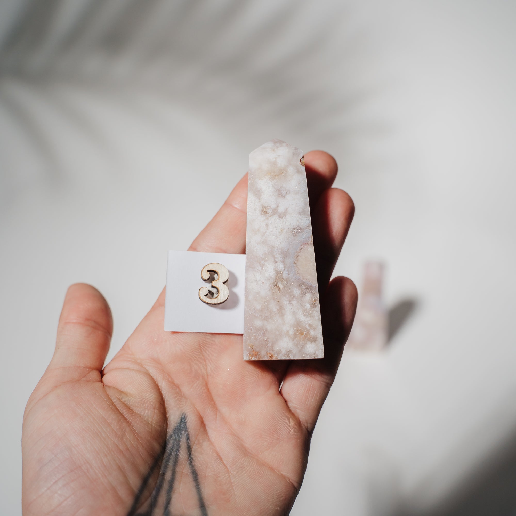 Pinke Amethyst Türme *suche selbst aus*