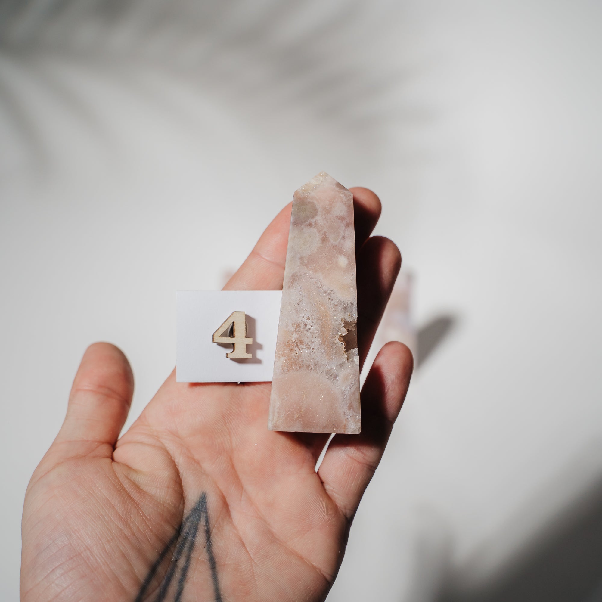 Pinke Amethyst Türme *suche selbst aus*