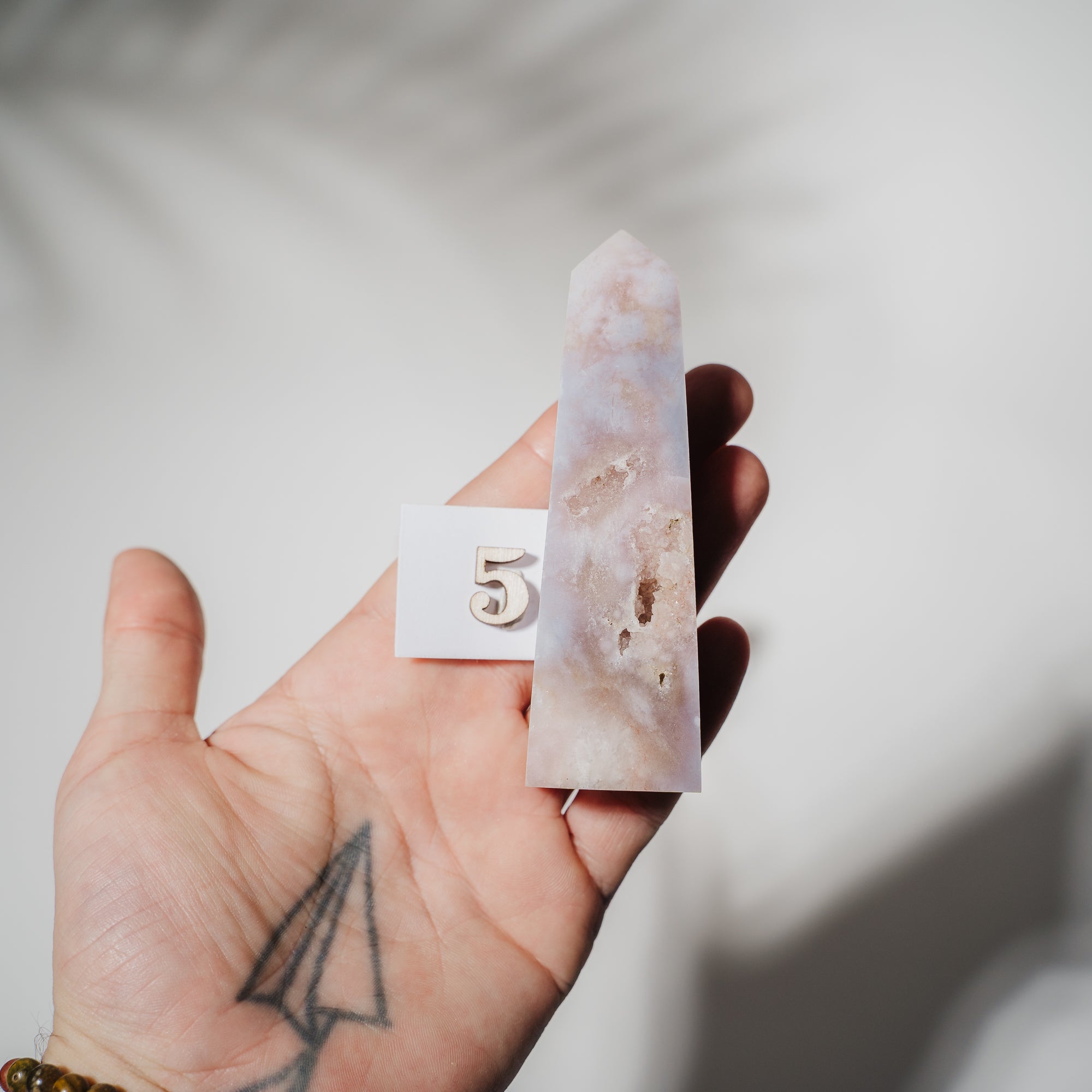 Pinke Amethyst Türme *suche selbst aus*