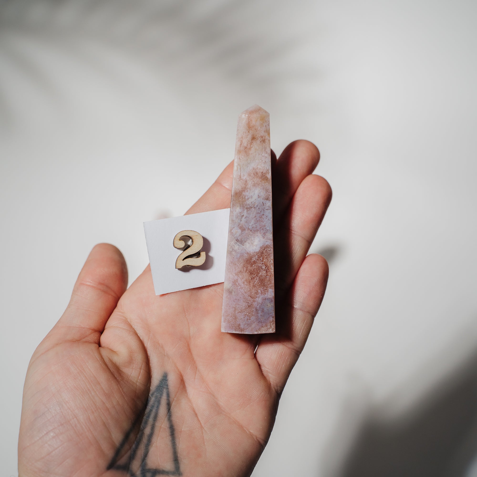 Pinke Amethyst Türme *suche selbst aus* 02