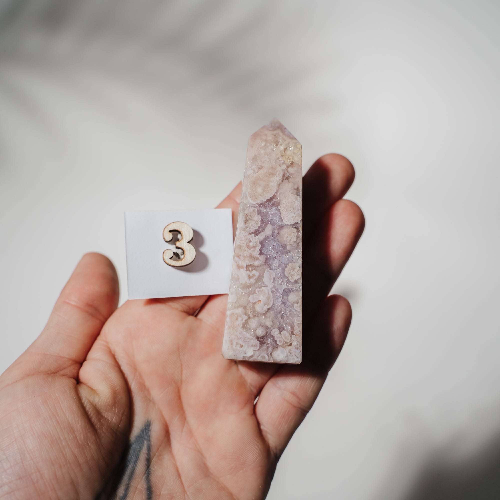 Pinke Amethyst Türme *suche selbst aus* 02