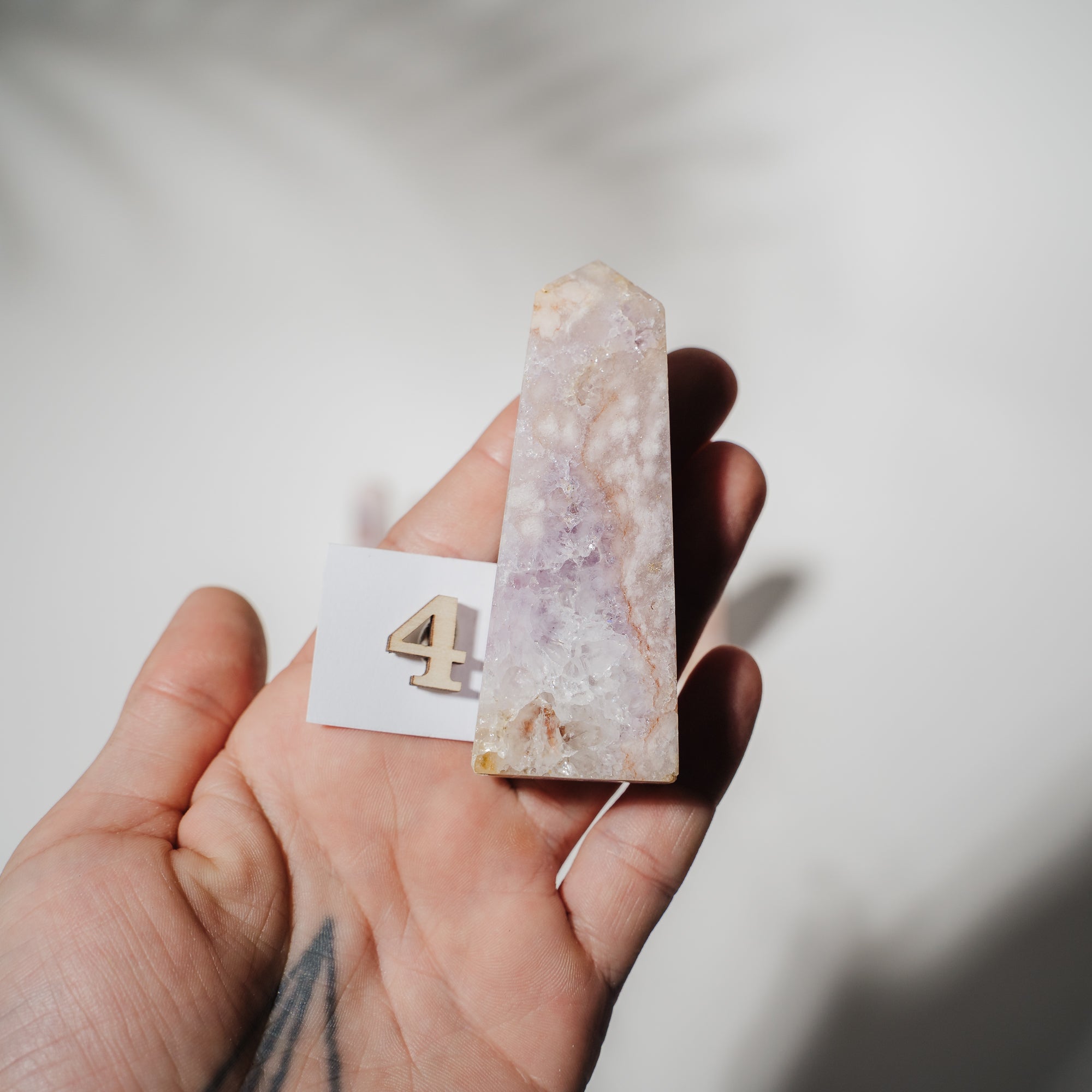Pinke Amethyst Türme *suche selbst aus* 02