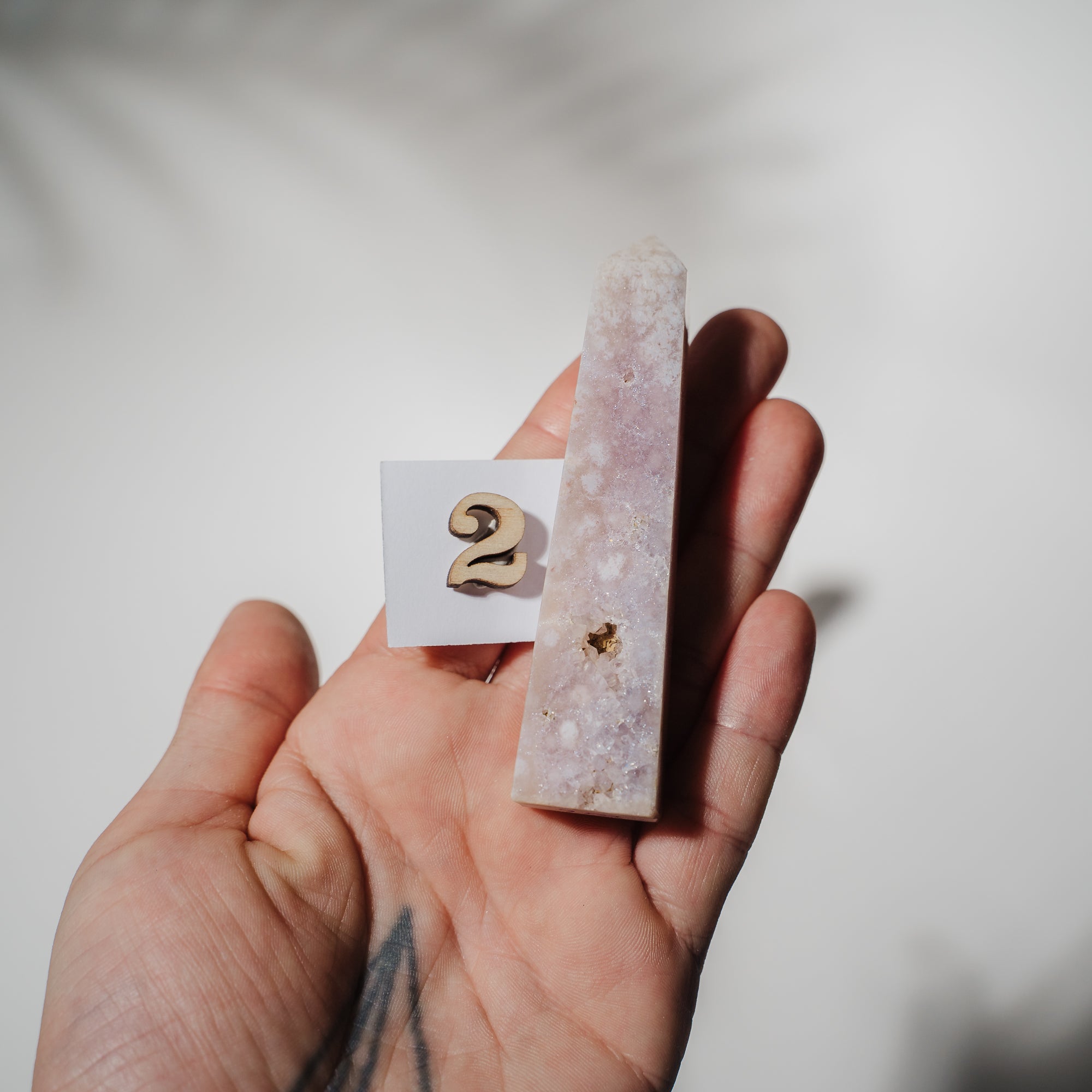 Pinke Amethyst Türme *suche selbst aus* 03