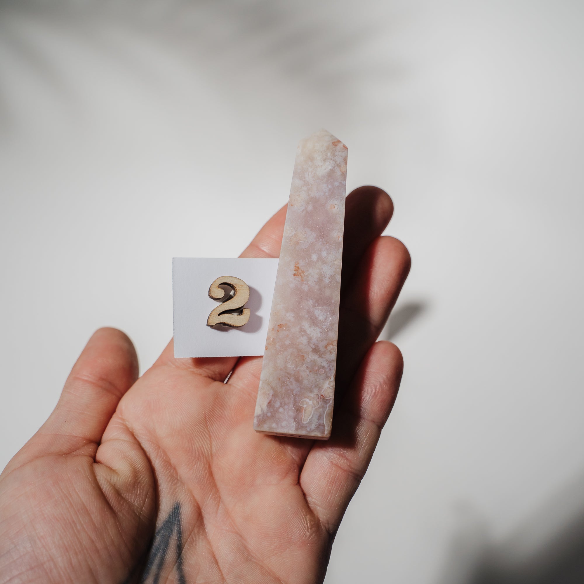 Pinke Amethyst Türme *suche selbst aus* 03