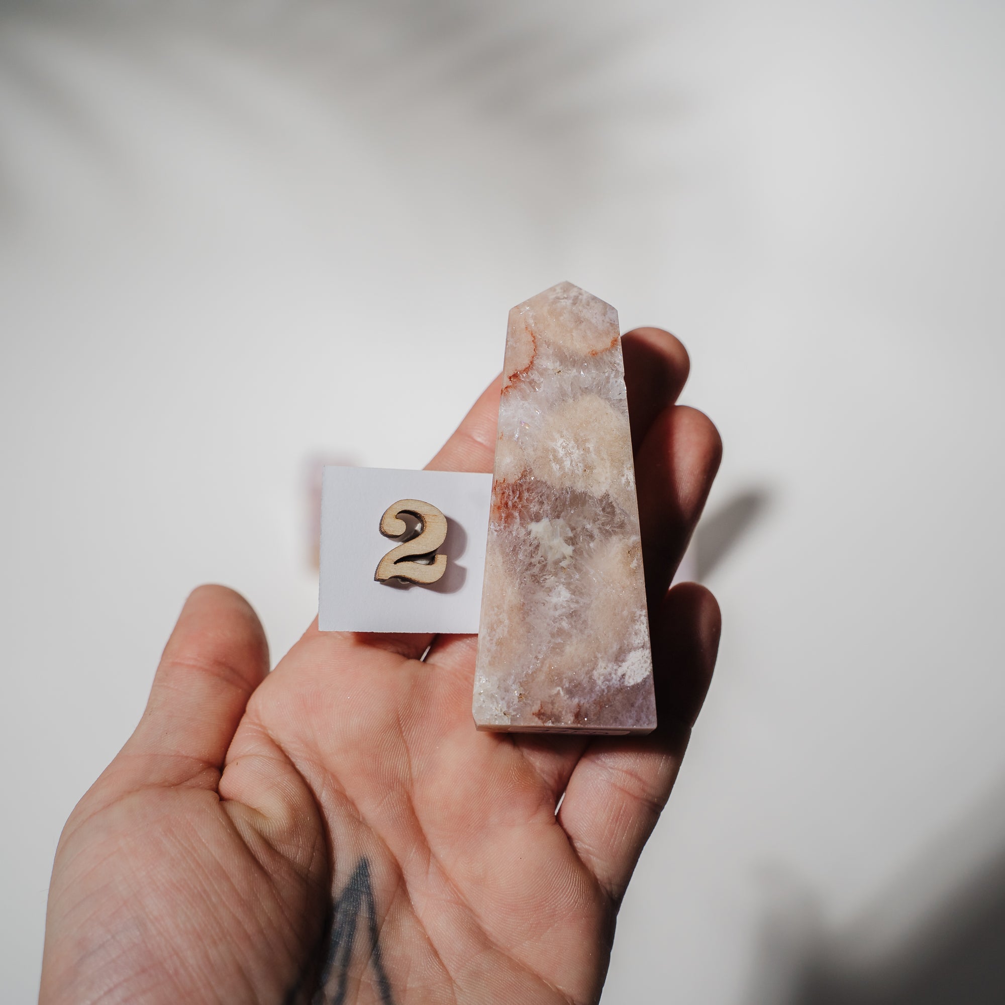 Pinke Amethyst Türme *suche selbst aus* 04