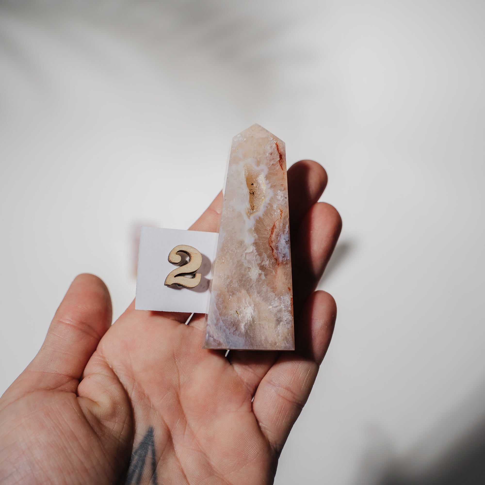 Pinke Amethyst Türme *suche selbst aus* 04