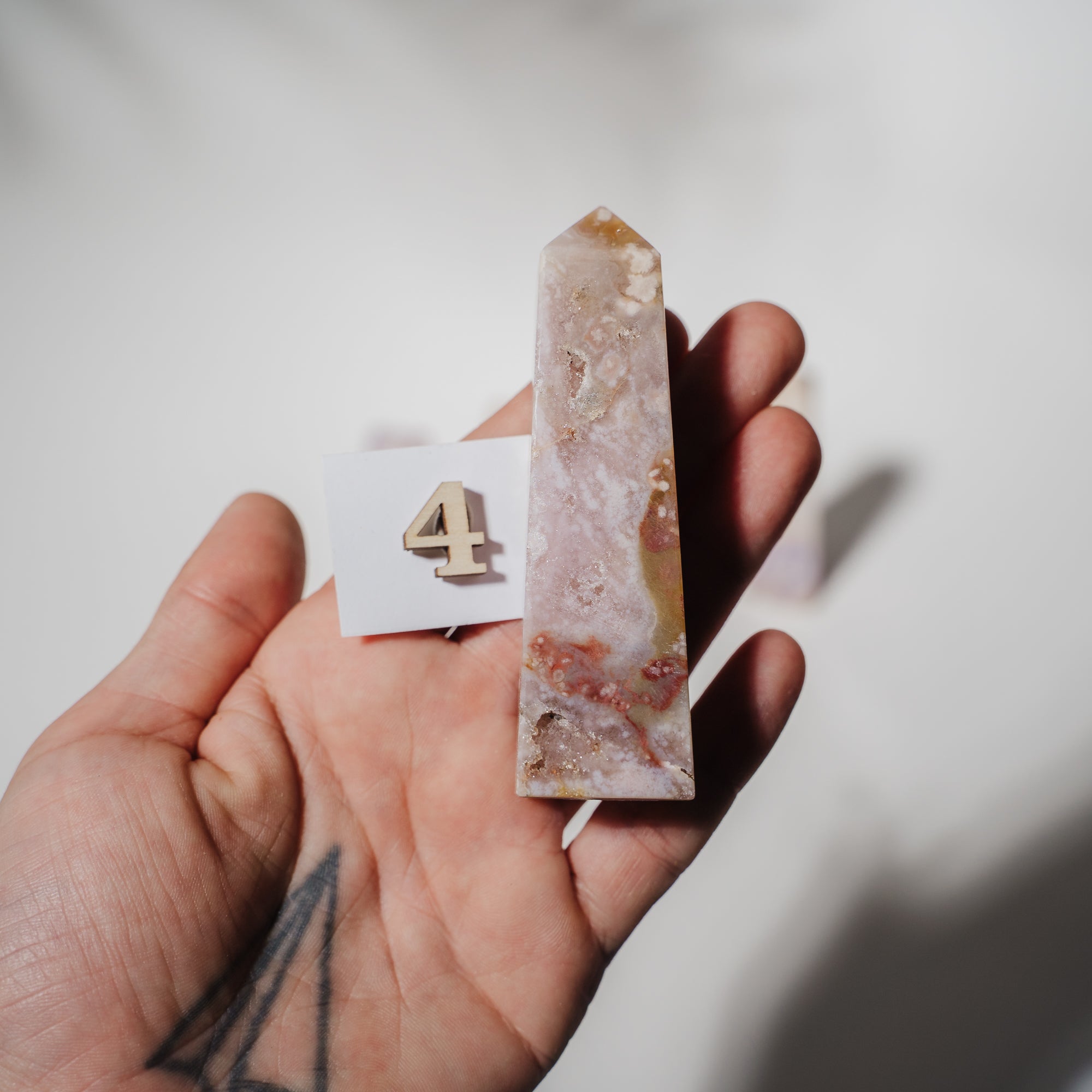 Pinke Amethyst Türme *suche selbst aus* 04