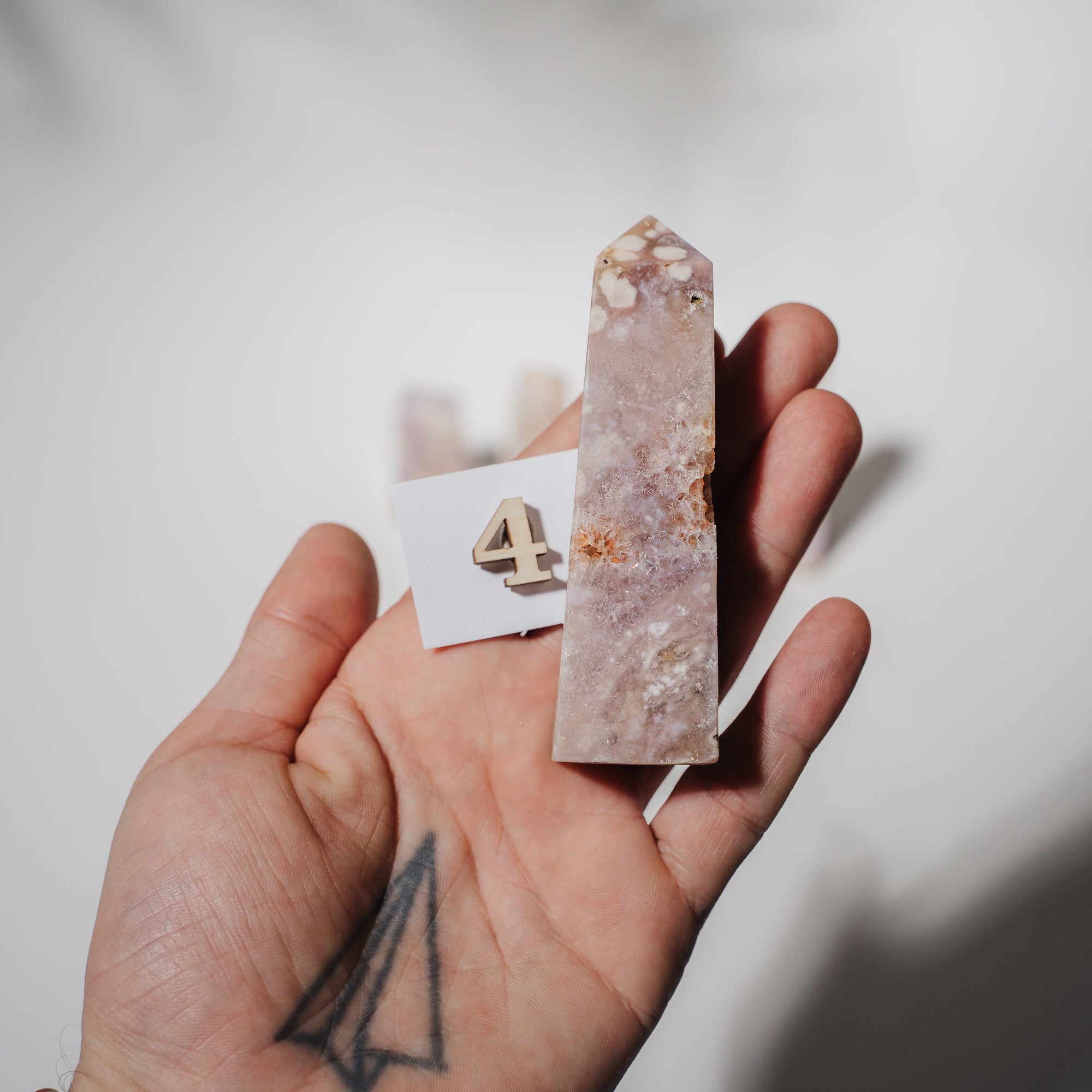 Pinke Amethyst Türme *suche selbst aus* 04
