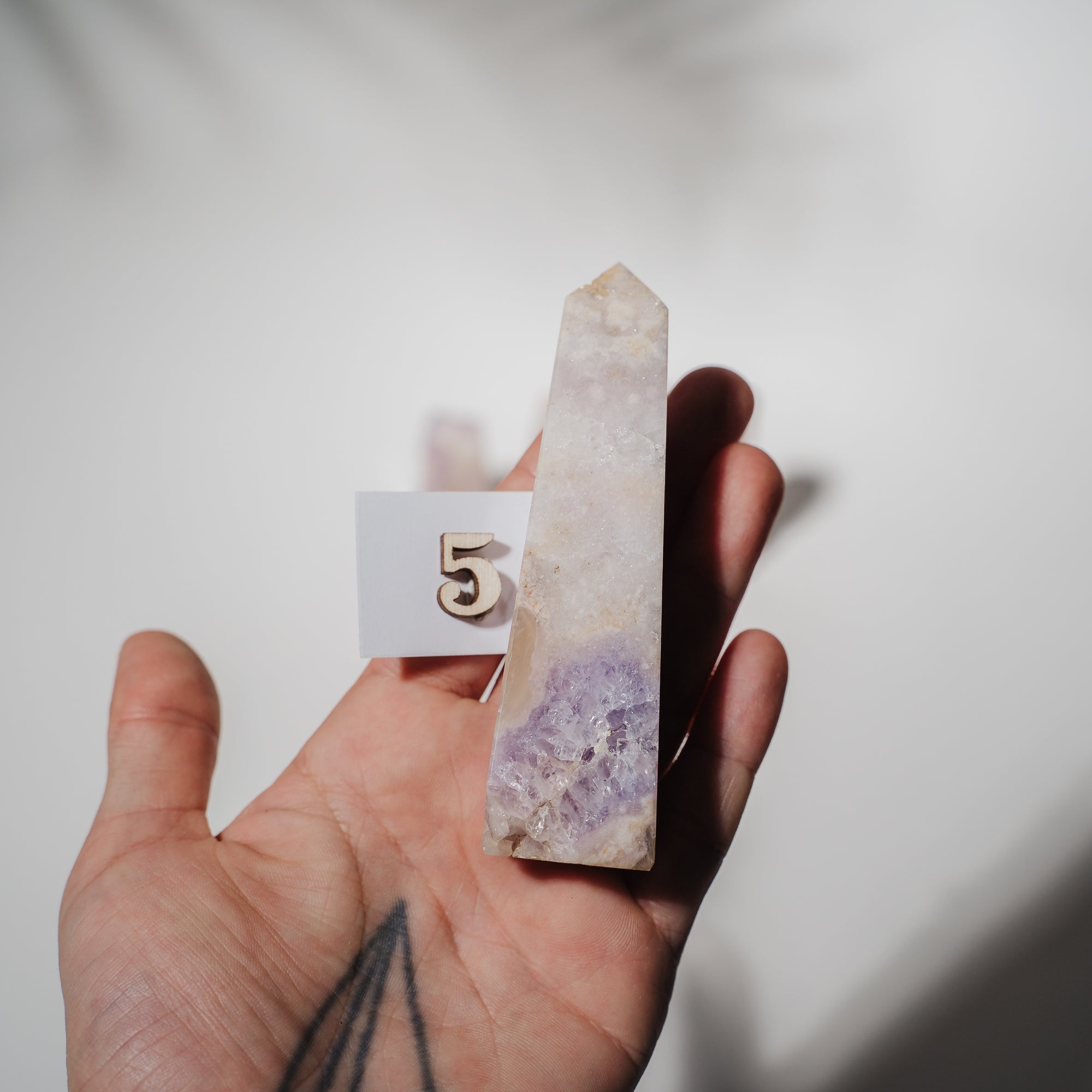 Pinke Amethyst Türme *suche selbst aus* 04