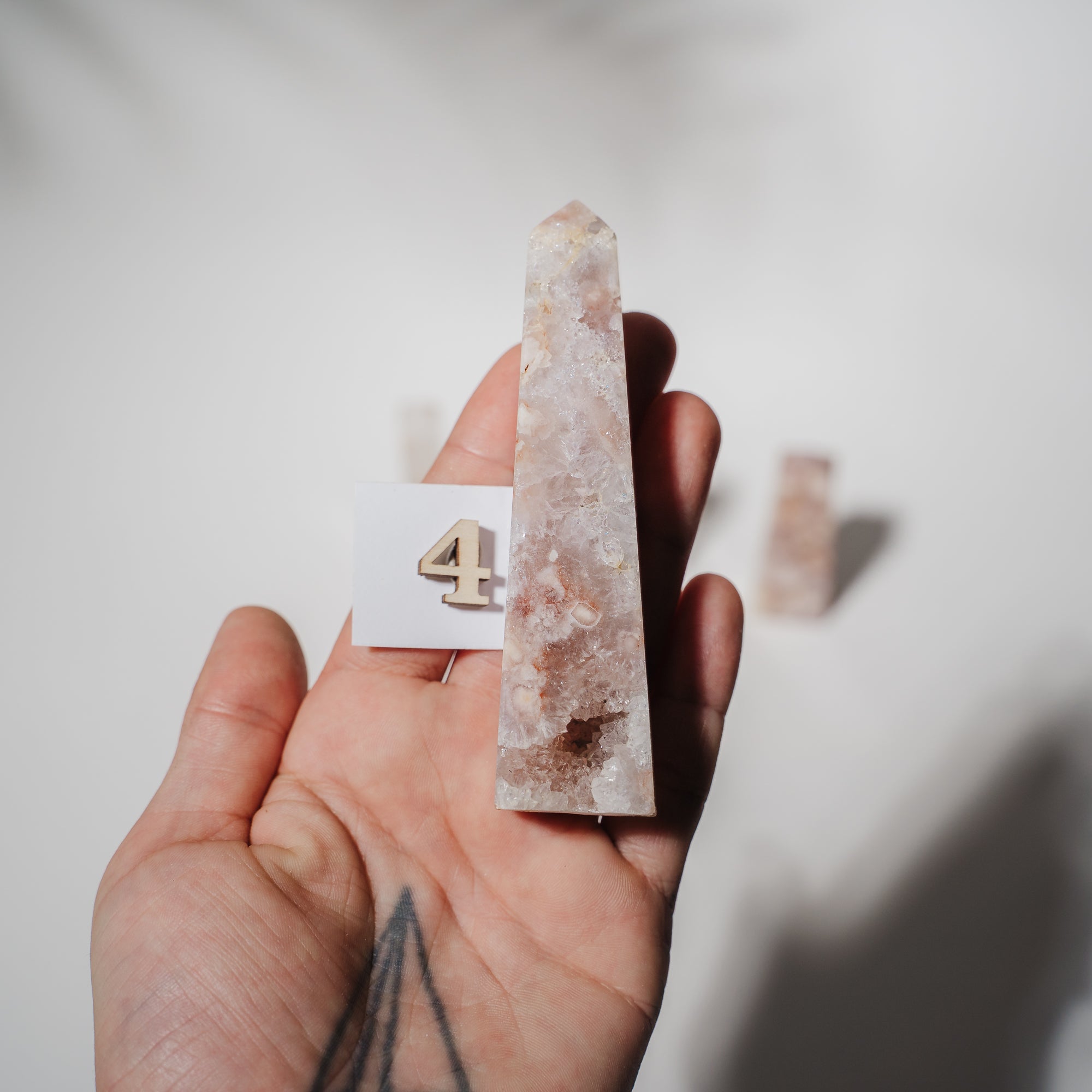 Pinke Amethyst Türme *suche selbst aus* 05