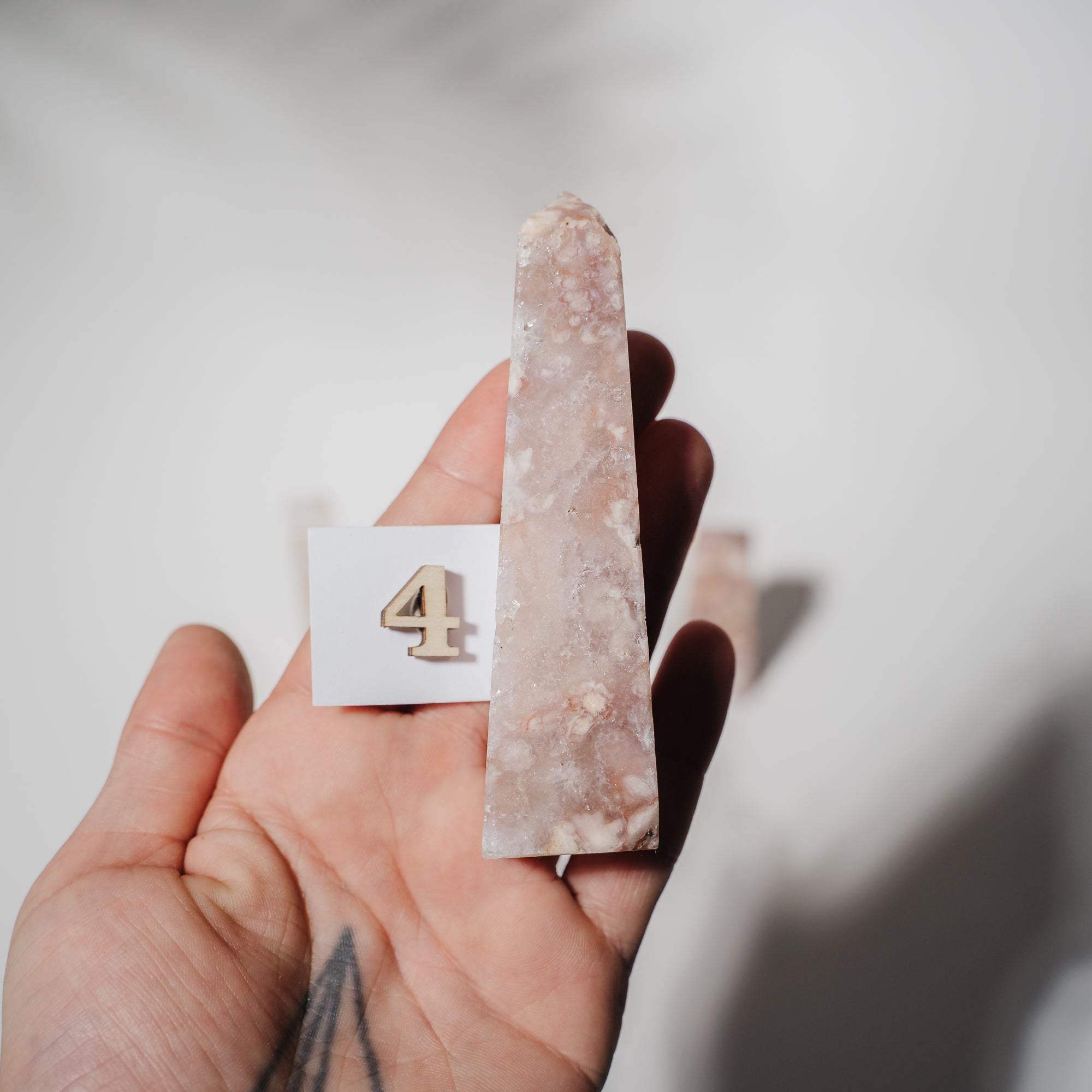 Pinke Amethyst Türme *suche selbst aus* 05