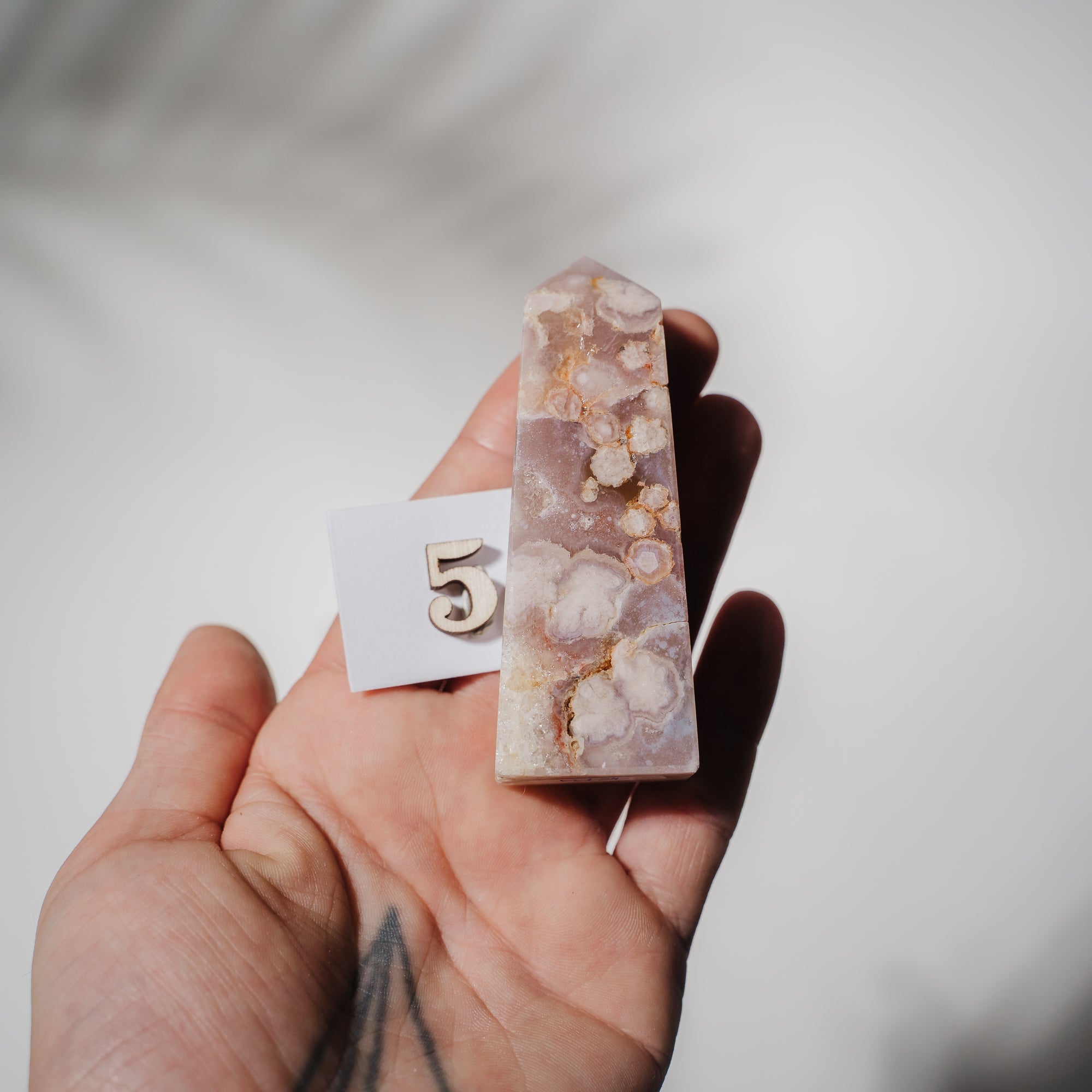 Pinke Amethyst Türme *suche selbst aus* 05
