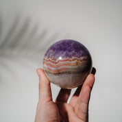 Amethyst Achat Kugel AKA126