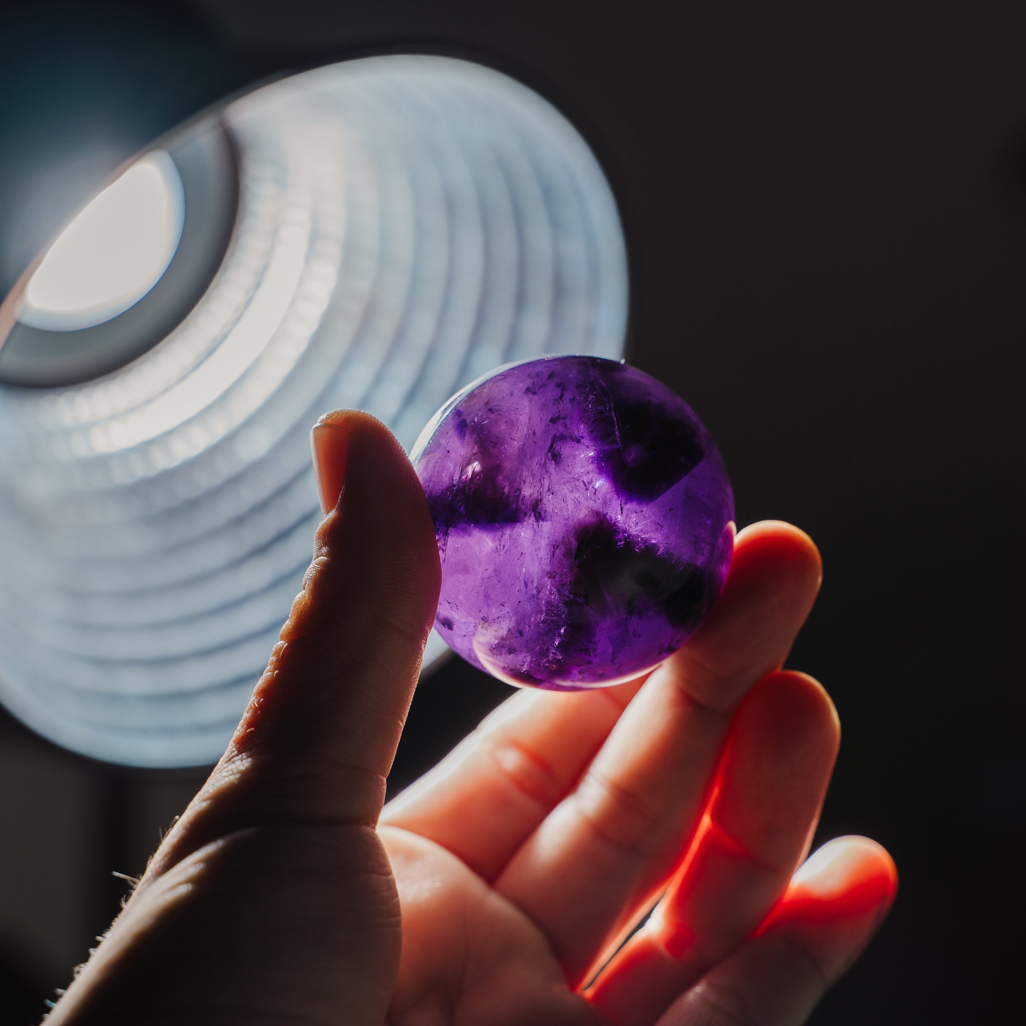 Amethyst Kugel 45A