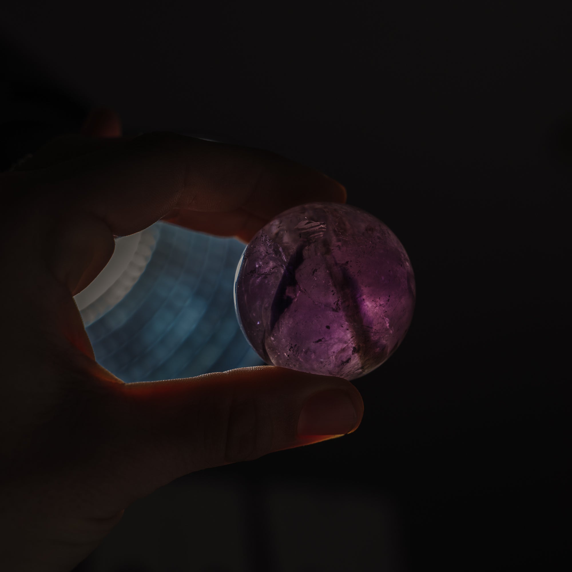 Amethyst Kugel 33AB