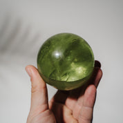HQ Fluorit apfelgrün Kugel 166F