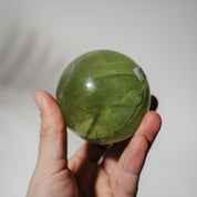 HQ Fluorit apfelgrün Kugel 166F