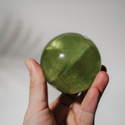 HQ Fluorit apfelgrün Kugel 166F