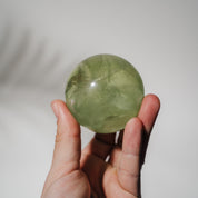 HQ Fluorit apfelgrün Kugel 117F