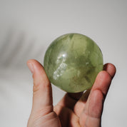 HQ Fluorit apfelgrün Kugel 117F