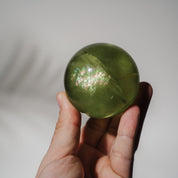 HQ Fluorit apfelgrün Kugel 107F