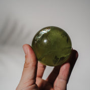 HQ Fluorit apfelgrün Kugel 107F