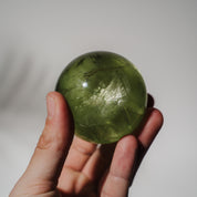 HQ Fluorit apfelgrün Kugel 107F