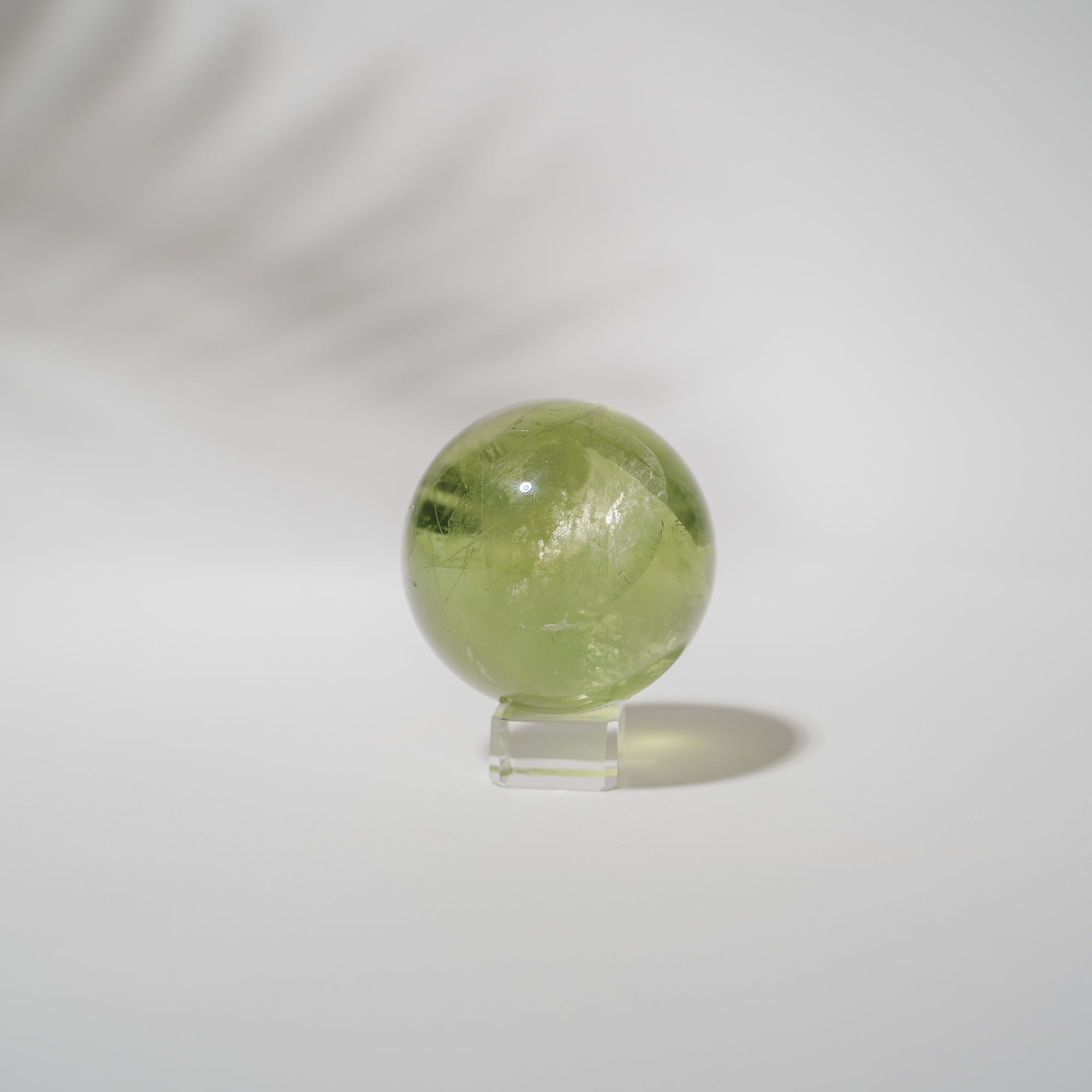 HQ Fluorit apfelgrün Kugel 107F