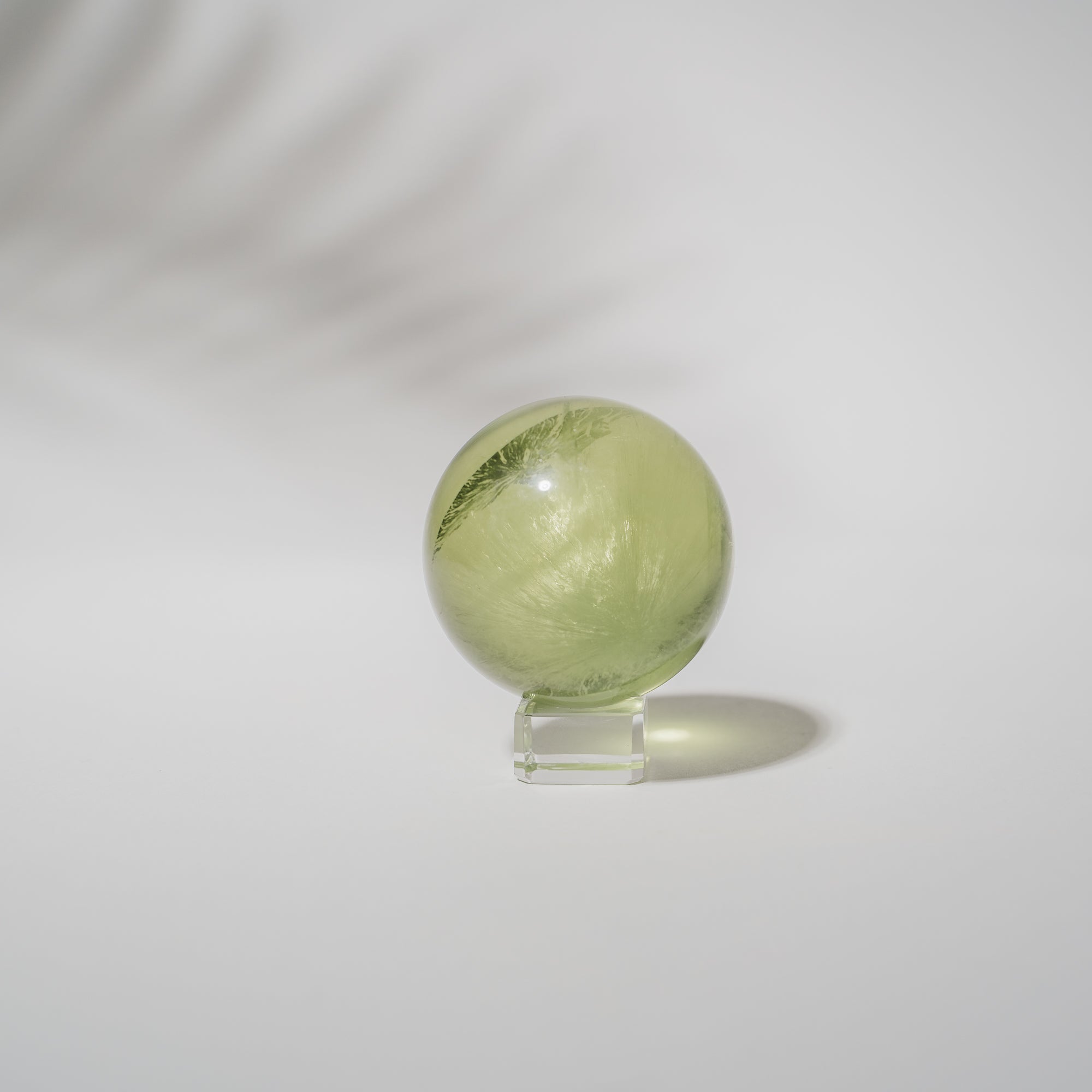 HQ Fluorit apfelgrün Kugel 100F