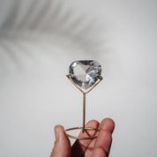 Lemurian Quarz Herz facettiert 41LH