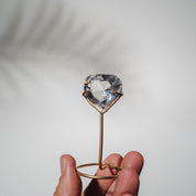 Lemurian Quarz Herz facettiert 28LH