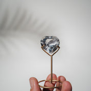 Lemurian Quarz Herz facettiert 27LH