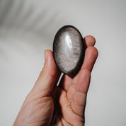 Silberobsidian Handschmeichler