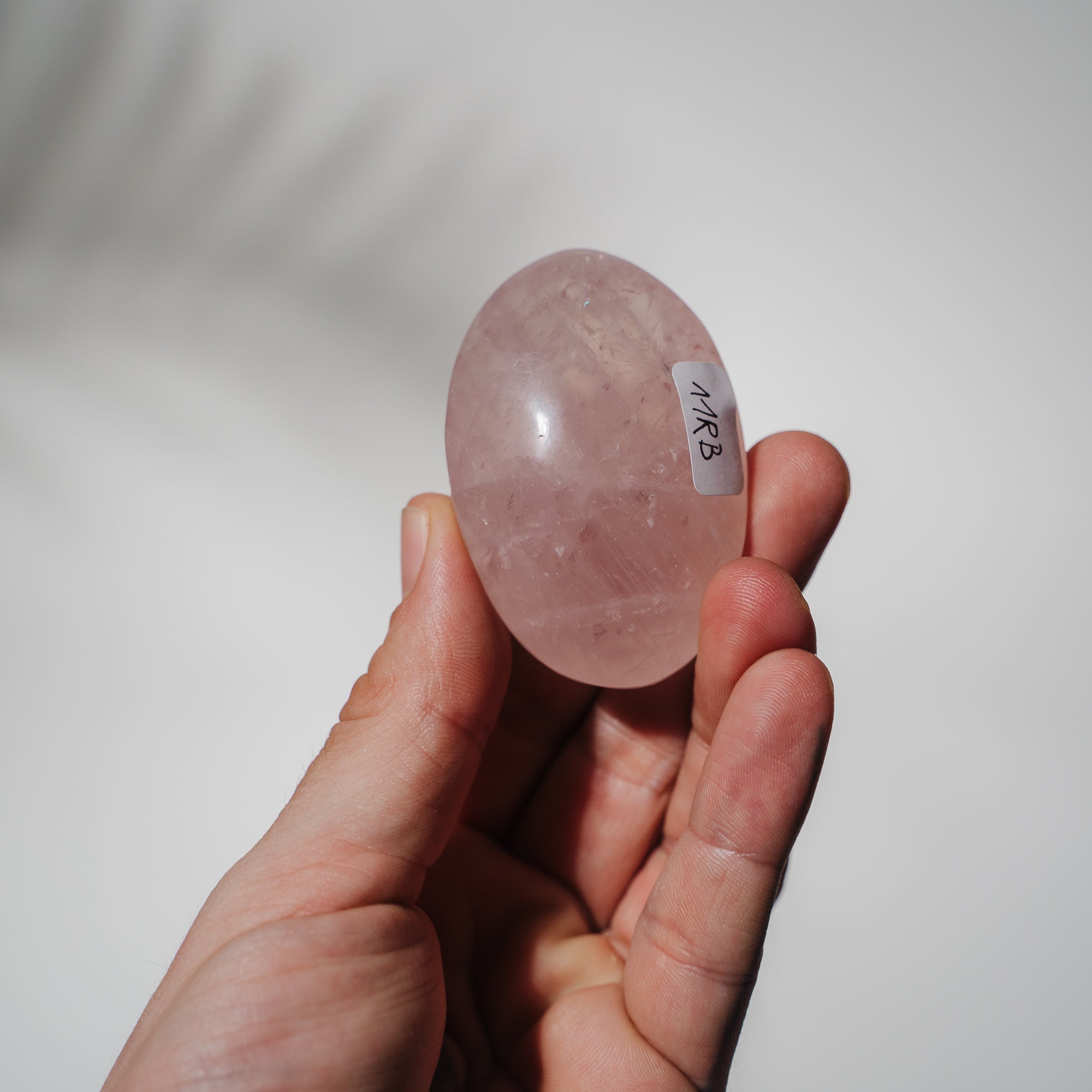 Rosenquarz Handschmeichler 11RB