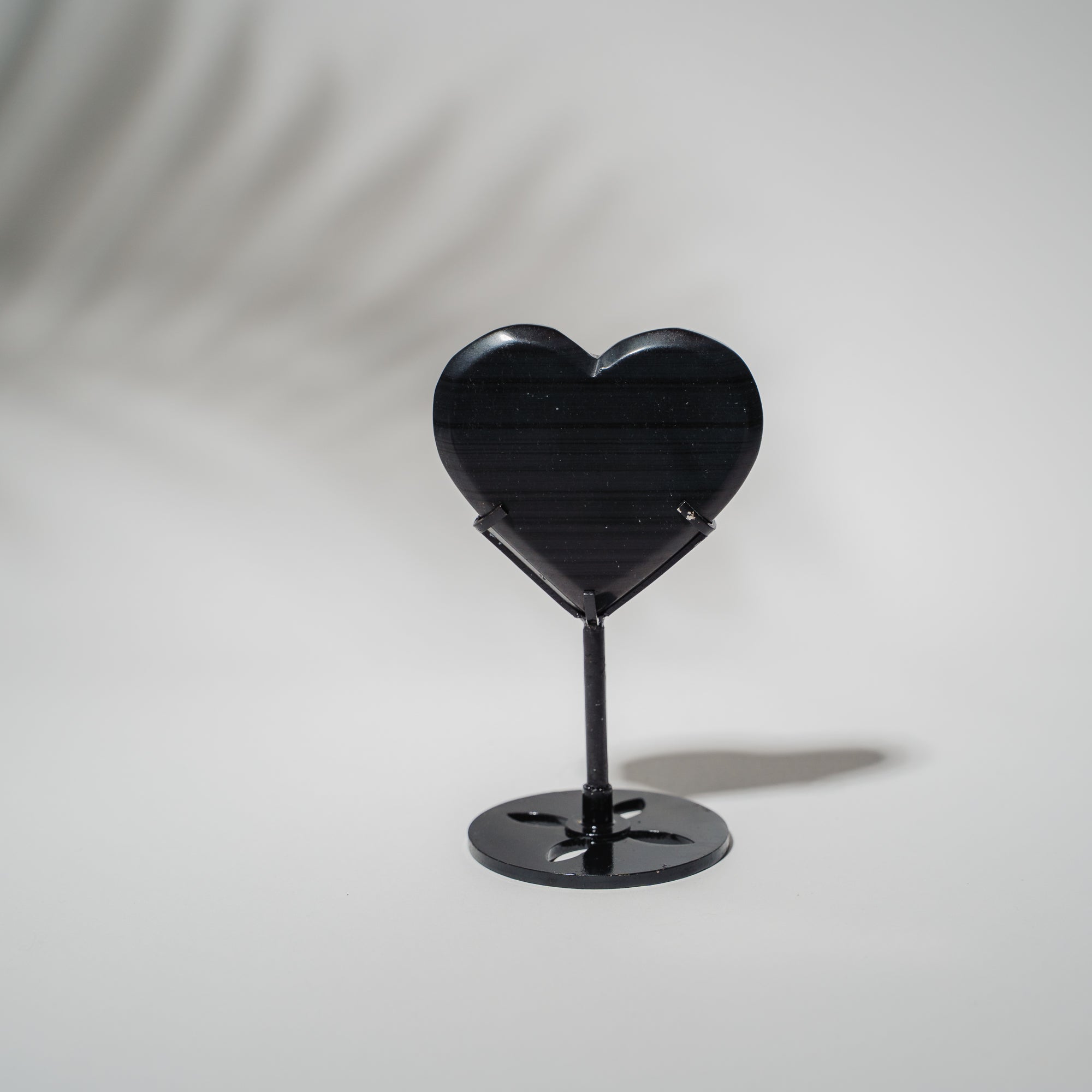Lamellen Obsidian Herz 26OHB