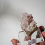 Canga Rosa, kristallisierter Rosenquarz 136CR