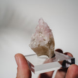 Canga Rosa, kristallisierter Rosenquarz 136CR