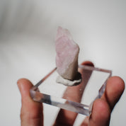 Canga Rosa, kristallisierter Rosenquarz 74R