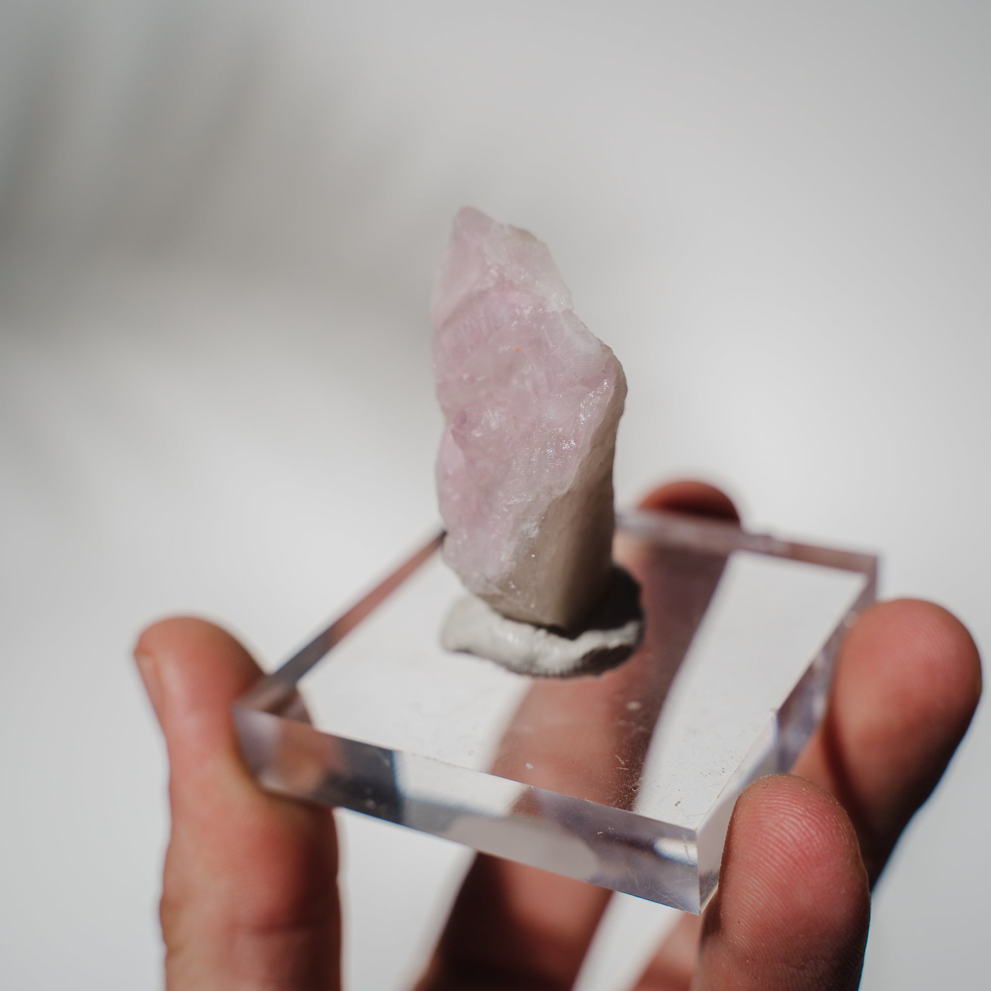 Canga Rosa, kristallisierter Rosenquarz 74R