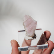 Canga Rosa, kristallisierter Rosenquarz 74R