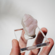 Canga Rosa, kristallisierter Rosenquarz 74R